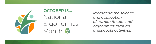National Ergonomics Month Logo National Ergonomics Month Logo